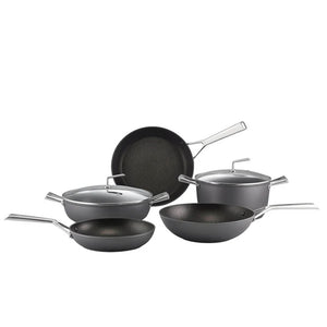 Essteele Per Bellezza Cookware Set 5 Piece Grey