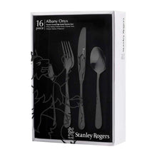 Load image into Gallery viewer, Stanley Rogers Albany 16 Pce Cutlery Set - Onyx - ZOES Kitchen