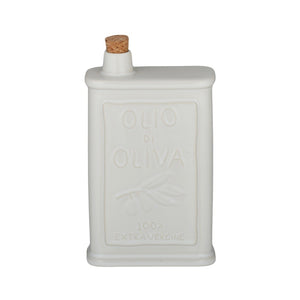 CTC Olio Ceramic Oil Bottle 12x6x18.5cm - Ivory