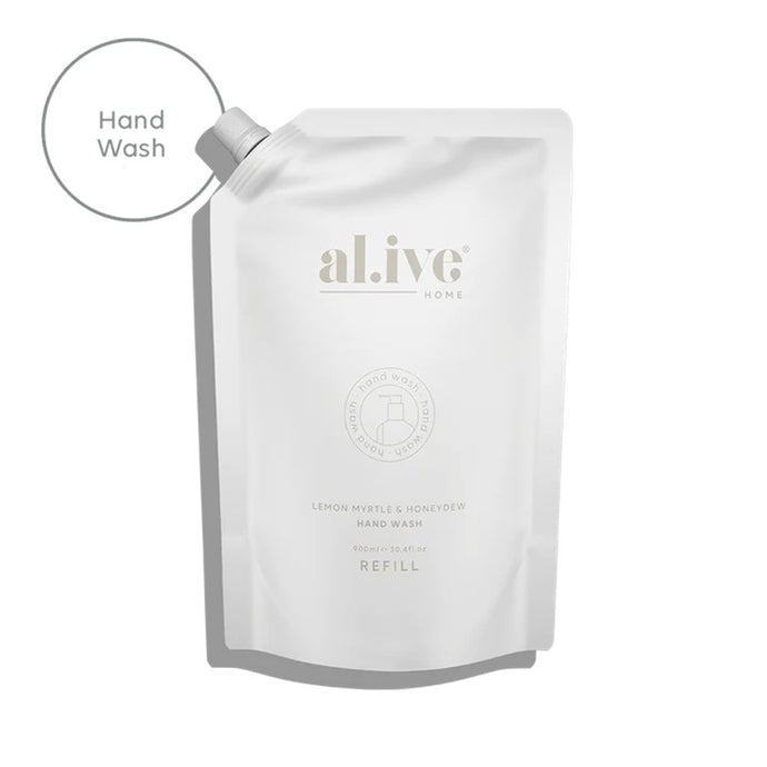 Al.ive Wash Refill 900ml - Lemon Myrtle & Honeydew