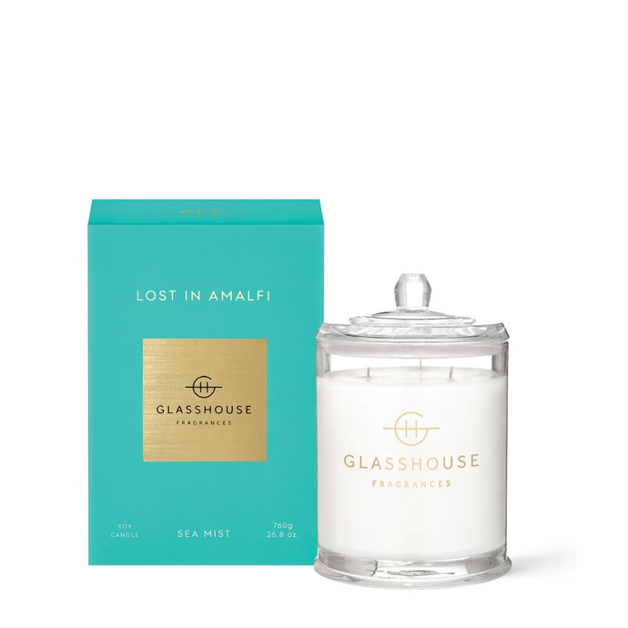 Glasshouse Fragrance - 760g Candle - Lost In Amalfi