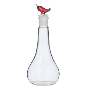 Coast to Coast Chilli Glass Oil Bottle 8.5x20cm - Red