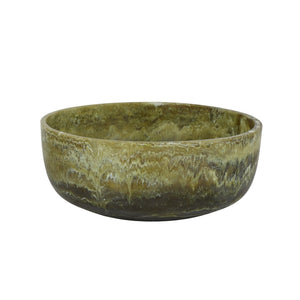 Assemble Kip Resin Salad Bowl 24x10cm - Olive