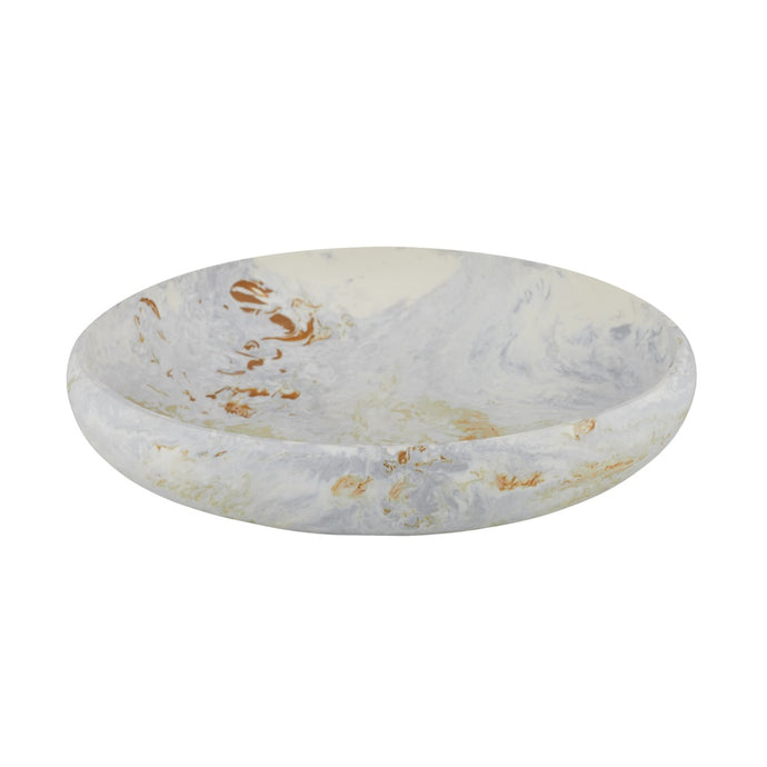 Assemble Hadley Resin Shallow Bowl 34x7cm - Steel