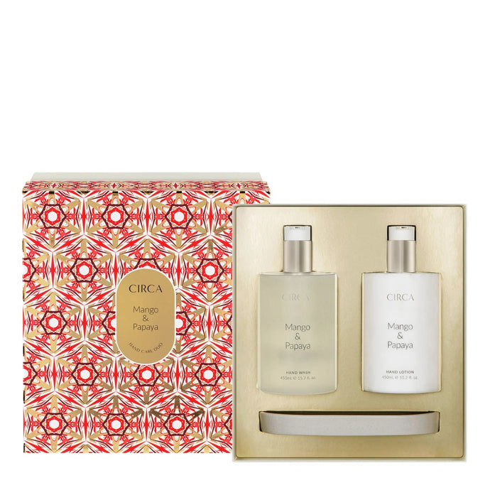 Circa Hand Care Duo Set 900ml - Mango & Papaya - Christmas 2024