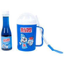 Load image into Gallery viewer, Slush Puppie - Making Cup &amp; Blue Raspberry Serup Set