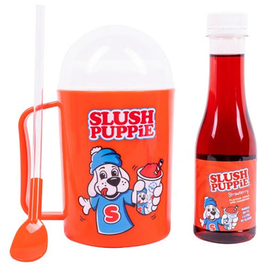 Slush Puppie - Making Cup & Strawberry Serup Set