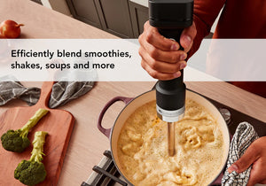 KitchenAid GO CORDLESS Hand Blender Matte Black