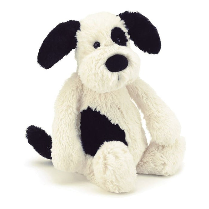 Jellycat Bashful Black & Cream Puppy Original Small