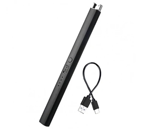 Electric Arc Candle Lighter Rechargable - Black