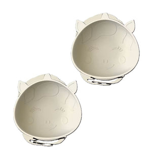 Melii Luxe Silicone Suction Bowls 2 Pack - Unicorn