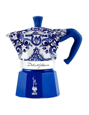 Bialetti Dolce & Gabbana Moka Express 3 Cup - Blue