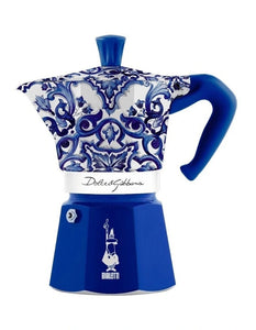 Bialetti Dolce & Gabbana Moka Express 6 Cup - Blue