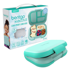 Bentgo Kid's Chill Leak Proof Bento Lunch Box - Aqua