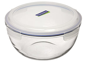 Glasslock Tempered Glass Mixing Bowl with Lid - 2L