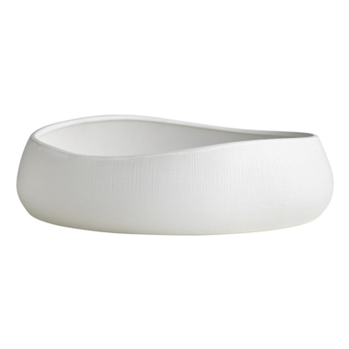 Ecology Bisque Oval Bowl 30cm - White - ZOES Kitchen