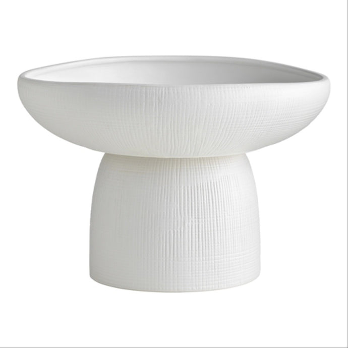 Ecology Bisque Large Footed Bowl 30cm - White - ZOES Kitchen