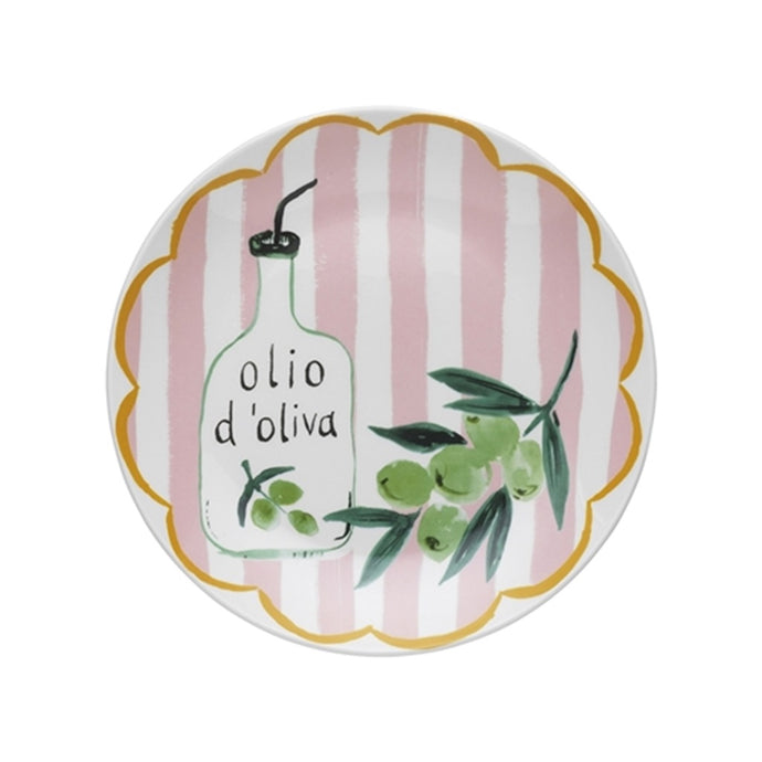 Porto Cucina Side Plate 20cm - Olive