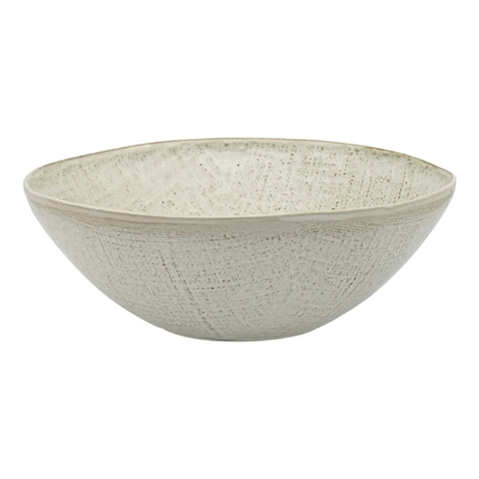 Ecology Linen Salad Bowl 27.5cm - Birch