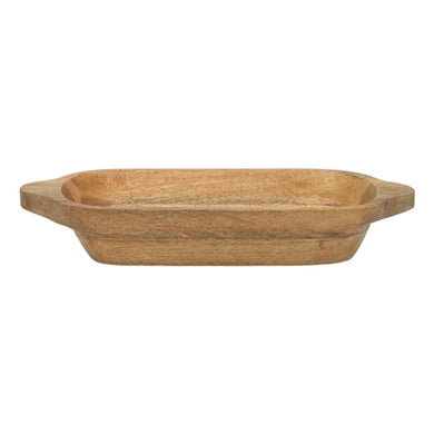 Ecology Drift Oval Shallow Bowl With Handle