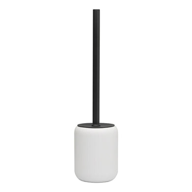 Porto York Toilet Brush Holder - White