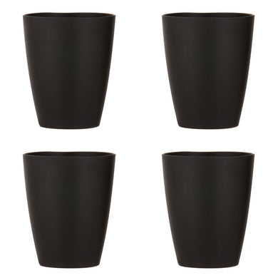 Ladelle Flinders Charcoal Tumbler - 4 Piece