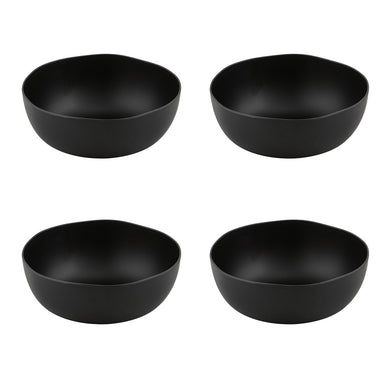 Ladelle Flinders Small Charcoal Bowl - 4 Piece