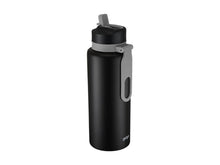 Load image into Gallery viewer, Maxwell &amp; Williams Getgo Double Wall Insulated Sip Bottle 1L Black Gift Boxed