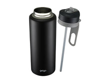 Load image into Gallery viewer, Maxwell &amp; Williams Getgo Double Wall Insulated Sip Bottle 1L Black Gift Boxed