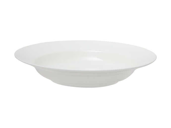 Maxwell & Williams White Basics Rim Soup Bowl 23cm