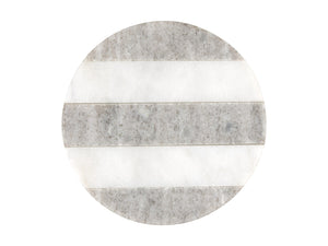 Maxwell & Williams Coaster Collective Round Marble Coaster 10cm Beige Stripe