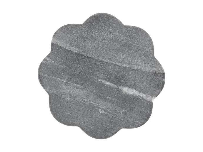 Maxwell & Williams Coaster Collective Scallop Marble Coaster 11.5cm Charcoal