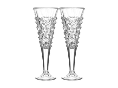 Maxwell & Williams Cocktail & Co Mixologist Champagne Flute 180ML Set of 2 Glacier Gift Box