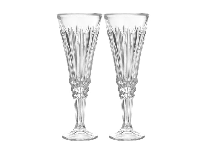 Maxwell & Williams Cocktail & Co Mixologist Champagne Flute 180ML Set of 2 Karat Gift Boxed