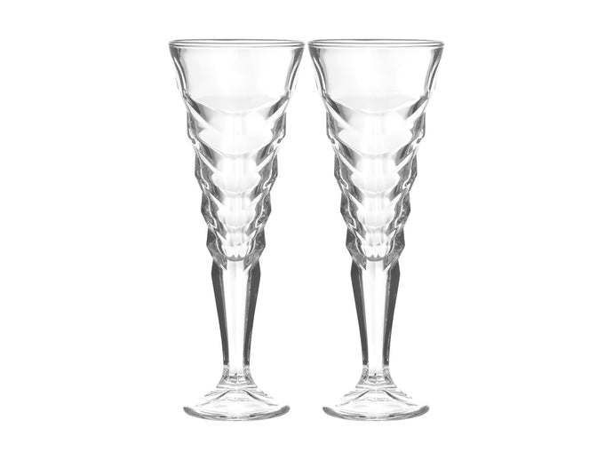 Maxwell & Williams Cocktail & Co Mixologist Champagne Flute 180ML Set of 2 Vertex Gift Boxe