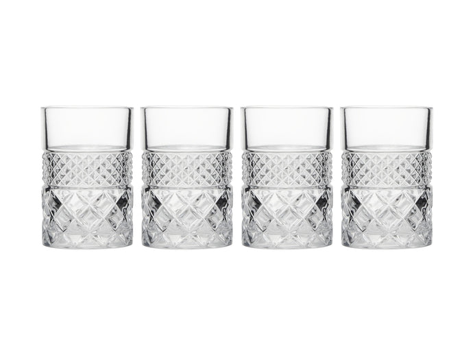 Maxwell & Williams Speakeasy Shot Glass 60ML Set of 4 Gift Boxed