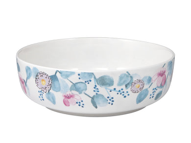 Maxwell & Williams Royal Botanic Gardens Eucalyptus Bloom Round Serving Bowl 25x8cm Gift Bo