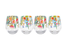 Load image into Gallery viewer, Maxwell &amp; Williams Royal Botanic Gardens Eucalyptus Bloom Tumbler 500ML Set of 4 Gift Boxed