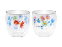 Load image into Gallery viewer, Maxwell &amp; Williams Royal Botanic Gardens Eucalyptus Bloom Double Wall Cup 250ML Set of 2 Gi