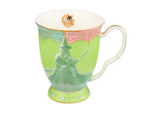 Load image into Gallery viewer, Maxwell &amp; Williams Wicked Pink Goes Good With Green Footed Mug 300ML Elphaba Gift Boxed