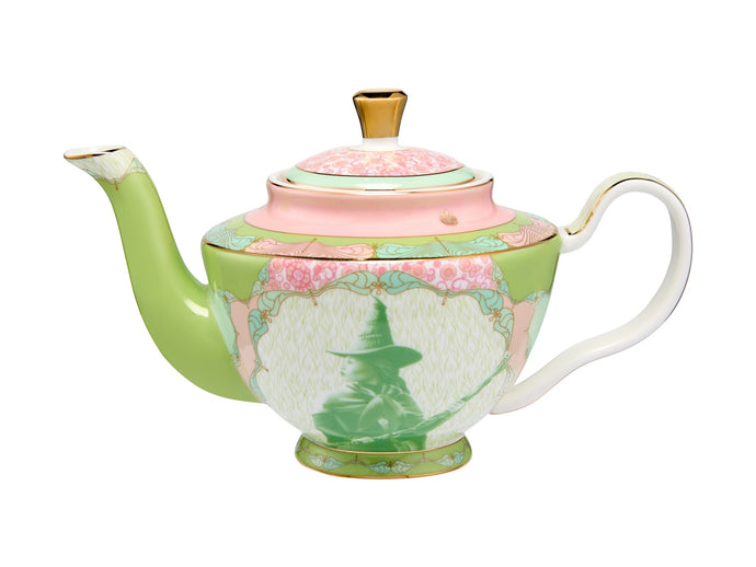 Maxwell & Williams Wicked Pink Goes Good With Green Teapot With Infuser 500ML Elphaba Gift