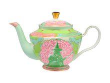 Load image into Gallery viewer, Maxwell &amp; Williams Wicked Pink Goes Good With Green Teapot With Infuser 1L Elphaba Gift Box