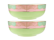 Load image into Gallery viewer, Maxwell &amp; Williams Wicked Pink Goes Good With Green Bowl12.5x5cm Set of 2 Elphaba Gift Boxe