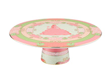 Load image into Gallery viewer, Maxwell &amp; Williams Wicked Pink Goes Good With Green Footed Cake Stand 28cm Glinda