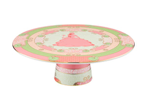 Maxwell & Williams Wicked Pink Goes Good With Green Footed Cake Stand 28cm Glinda