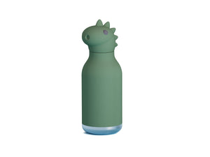 Maxwell & Williams Asobu Bestie Bottle Dinosaur Double Wall Insulated Bottle 460ML Green