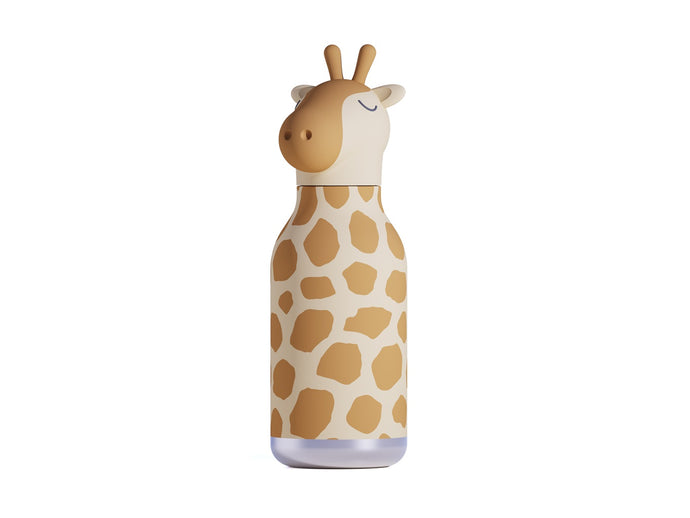 Maxwell & Williams Asobu Bestie Bottle Giraffe Double Wall Insulated Bottle 460ml Brown