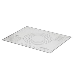 Grand Designs Kitchen Pastry Mat White & Grey 49.5x39.5cm