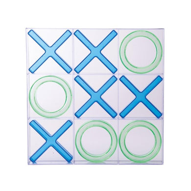 IsGift Clear Winner Noughts & Crosses - 26x5x26cm