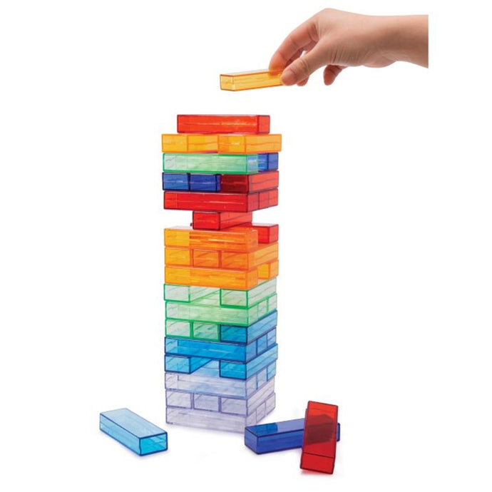 IsGift Clear Winner Tumbling Tower - 15.2x8.5x8.5cm